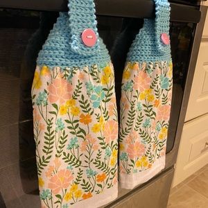 crochet towels handmade with love